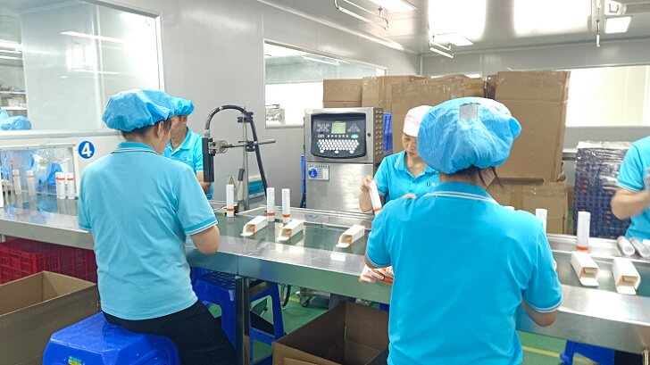 organic skin care contract